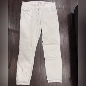 Jessica Simpson rolled crop skinny Tate-ochi style mid rise jeans- size 8